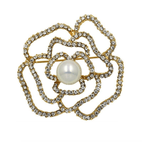 Camellia Luxury Brooch