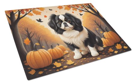 NEW Japanese Chin Fall Glass Cutting Board Decorative Tempered Glass Kitchen Cutting and Serving Board Large Size Chopping Board