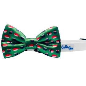 Cutie Ties Dog Bow Tie (Color: Green, size: one size)