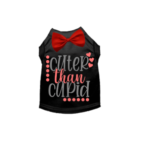 Cuter Than Cupid (Color: Black, size: 2X Large)