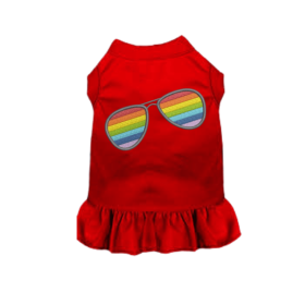 Pride Sunnies (Color: Red, size: X Small)