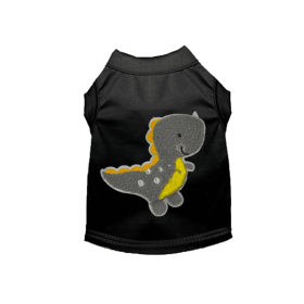 Baby Dino Tee (Color: Black, size: X Small)