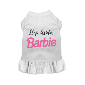 Step Aside, Barbie (Color: White, size: X Small)