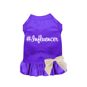 #Influencer Dress (Color: Purple, size: 3X Large)