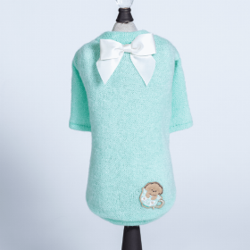 Teacup Sweater (Color: Mint, size: medium)