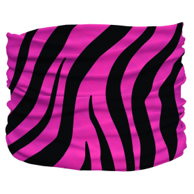 Zebra Pup Scruff (Color: Pink, size: Teeny)