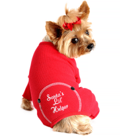 Christmas Dog Pajama (Option: Santa's Lil' HelperX-Small)